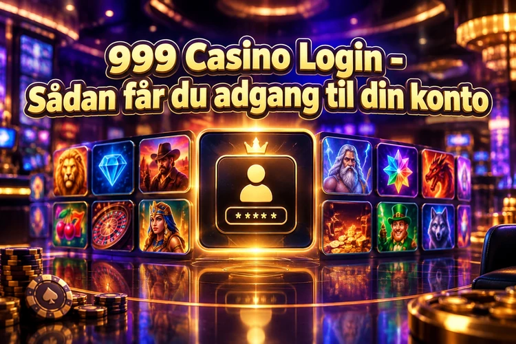 999 Casino Login - Sådan får du adgang til din konto