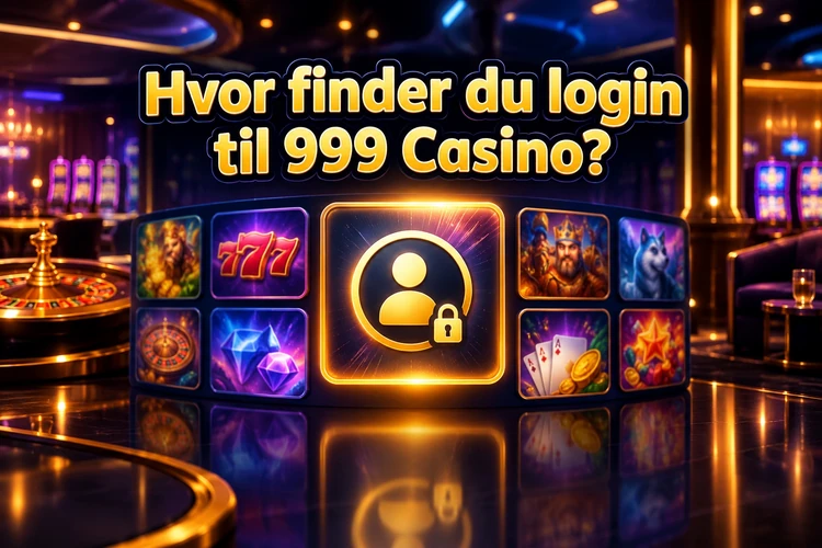 Hvor finder du login til 999 Casino?
